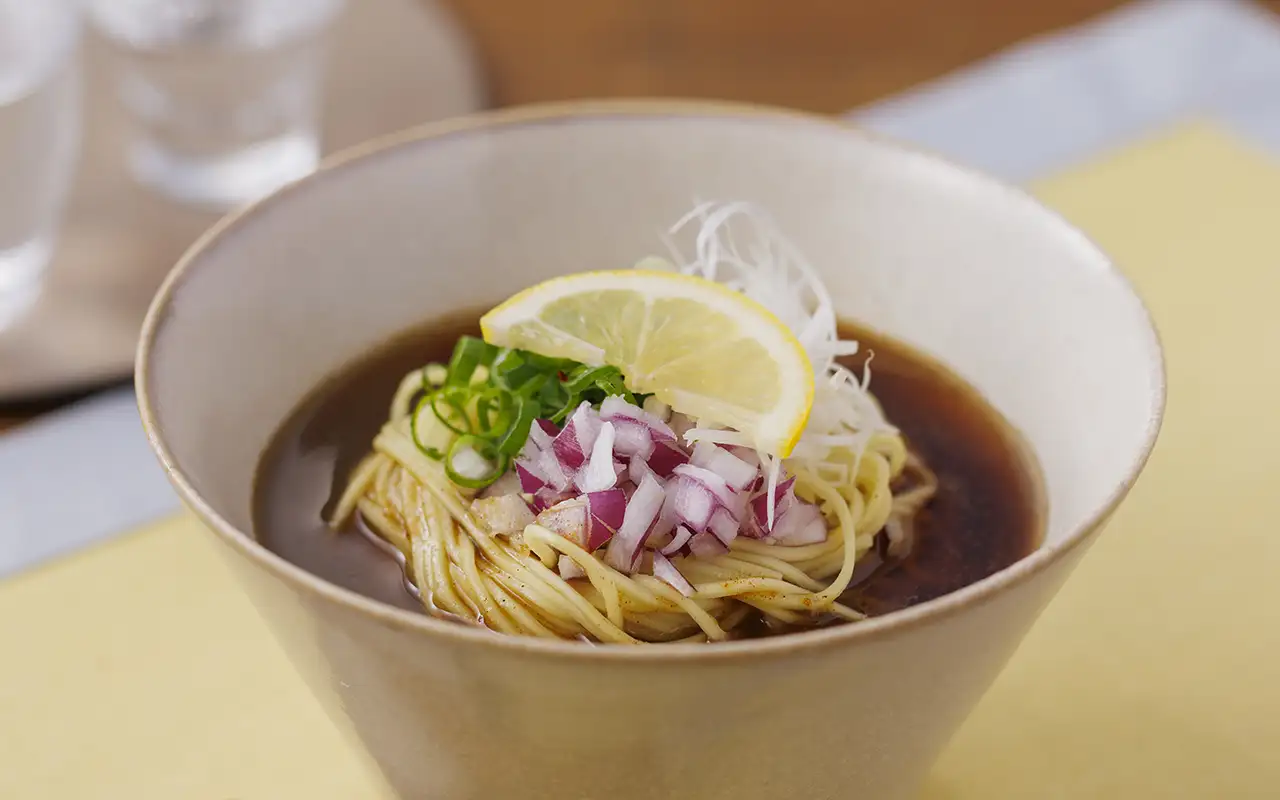 冷やし魚介醤油ラーメン